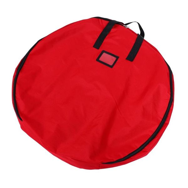 

storage bags 1pc christmas wreath bag oxford cloth round xmas gift