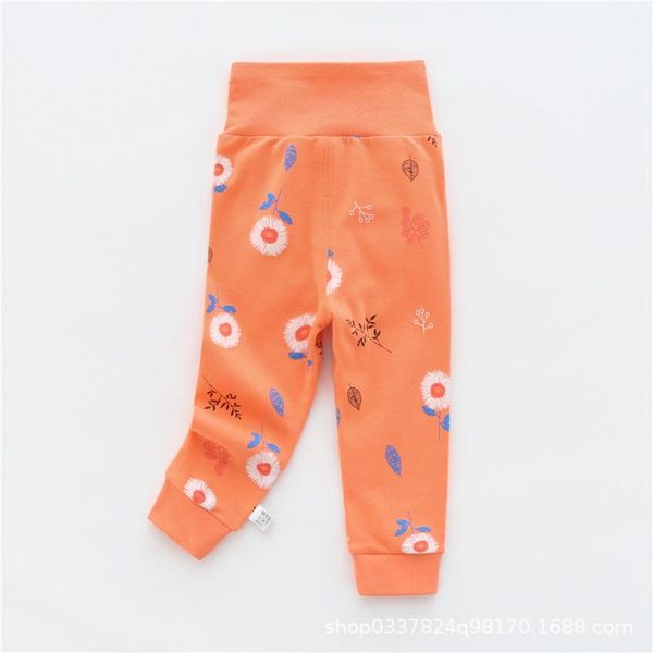 

baby clothes kids pants cartoon cotton home wear toddler girl trousers pink high waist spring autumn underwear, Blue