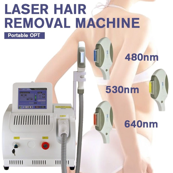 I più nuovi 5 filtri Elight macchina per la depilazione permanente HR OPT IPL Laser RF cura della pelle ringiovanimento trattamento dell'acne attrezzatura spa di bellezza