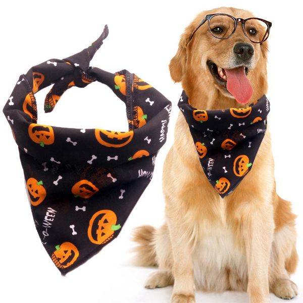 

dog apparel halloween scarf pet accessories dogs bibs cat bowtie bandana for supplies