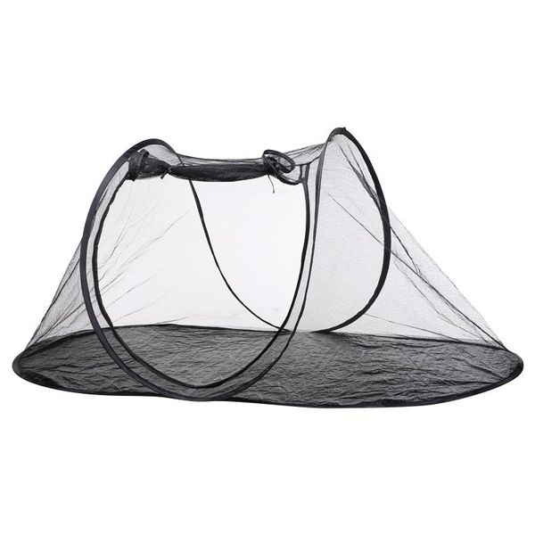 

kennels & pens outdoor pet tent portable breathable folding cage playhouse for traveling camping beach ts1 flexible and robust support rod