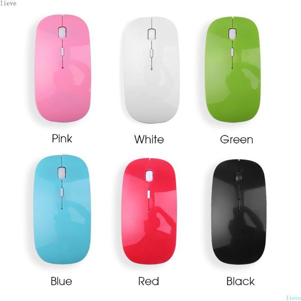

mice 1600 dpi usb optical wireless computer mouse 2.4g receiver super slim for mac huawei ect pc lap,lapaccessories