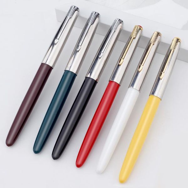 

fountain pens hero classic series small medium size hooded nib 0.5mm student practice hand writing ink school supplies