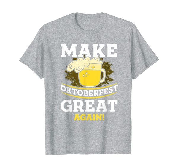

make oktoberfest great again retro vintage germany gift t-shirt, White;black