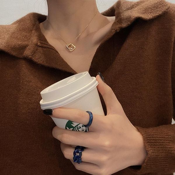 

wedding rings brand jewelry gift versatile design indifference style finger female ring vintage party for women women's, Slivery;golden