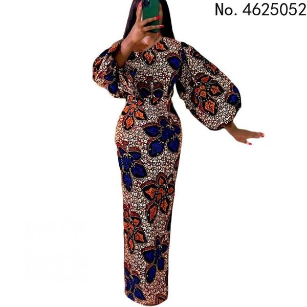 

ethnic clothing fadzeco elegant african dresses dashiki print long robe dress vestidos party style bazin riche africa autumn fashion sexy, Red