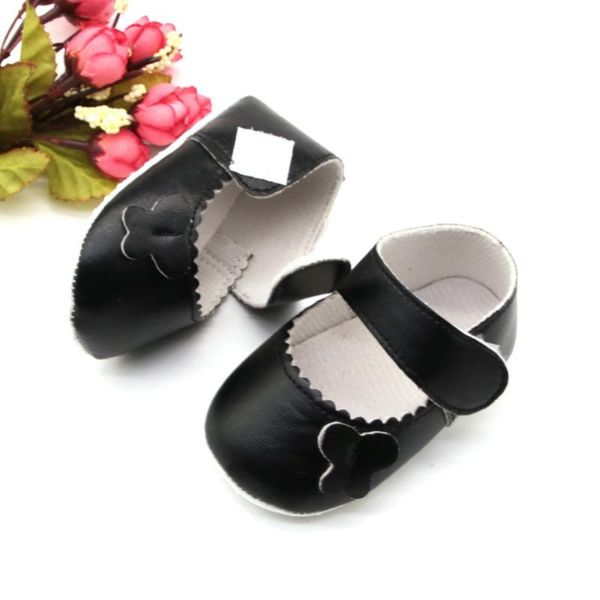 

baby girls toddler infant first walkers spring soft sole non-slip pu princess casual shoes with flower 0-18m