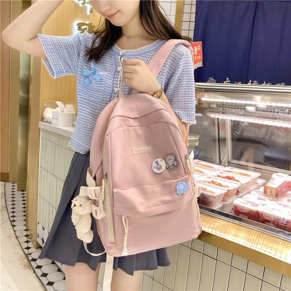 

backpack joypessie fashion kawaii women waterproof nylon bagpack for teenage girls school bag cute college student bookbag