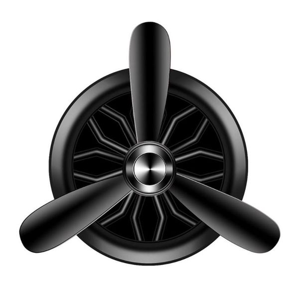 

car outlet propeller air freshener vent clip solid perfume diffuser