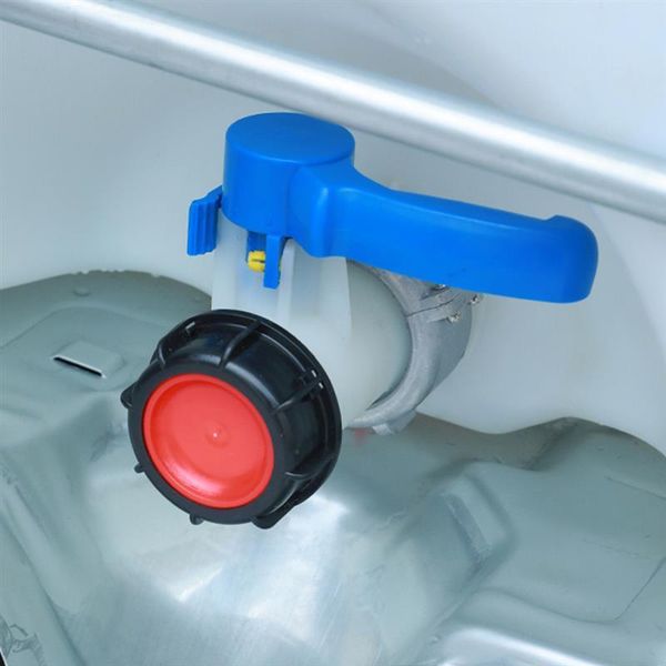 

watering equipments plastic dn40/dn50/dn80 active/integrated butterfly valve for ibc tank container 1000l switch adapter