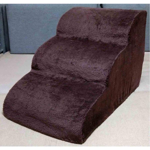 

kennels & pens pet stairs 3 layers dog house sofa bed puppy steps mesh foldable detachable climbing ladder
