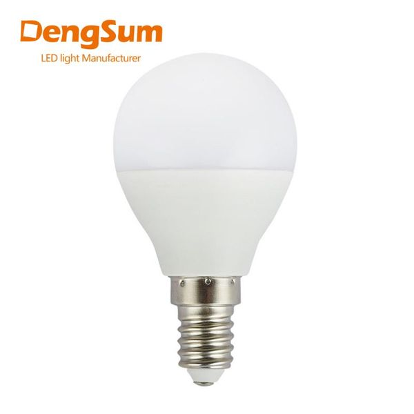 

bulbs [dengsum] 4pcs led 8pcs bulb lamp e14 5w 175-264v lampada ampoule bombilla high brightness light