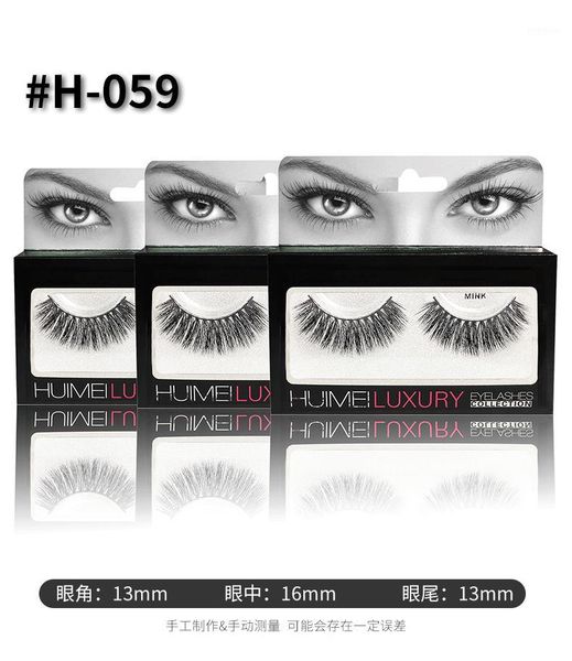 

natural long cosplay makeup cross strip false eyelashes black eye lashes#h-0591