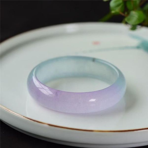 

bangle natural crystal bracelet jewelry women love to blend two-color chalcedony bracelets, Black