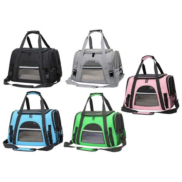 

cat carriers,crates & houses pet dog carrier backpack mesh carrying bag handbag cage portable breathable