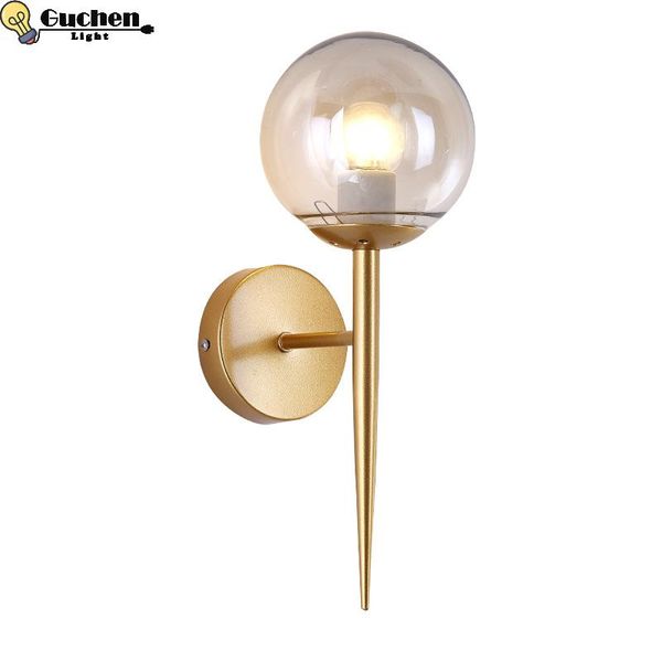 

wall lamp glass global retro loft industrial vintage lamps french designer rotating sconce lights for home decoration