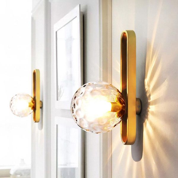 

wall lamp magic beans glass modern sconce living room loft industrial lighting bedside bathroom mirror light fixtures