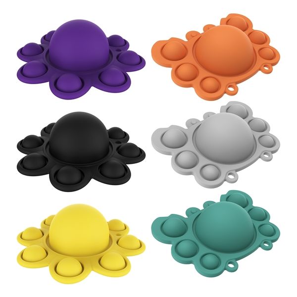 

new finger bubble music flip ocs silicone toy set decompression puzzle toys