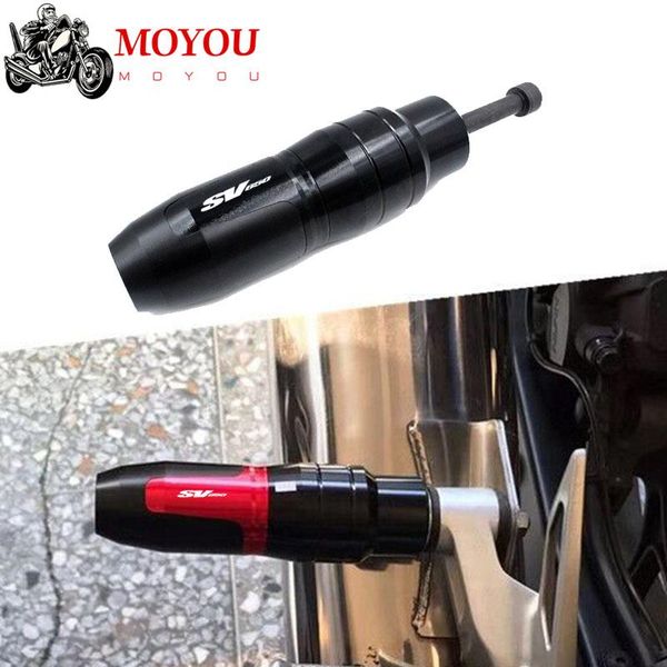 

parts for sv650 sv650s sv650x sv 650 650s 650x 1999-2021 motorcycle cnc accessoires falling protection exhaust slider crash pad