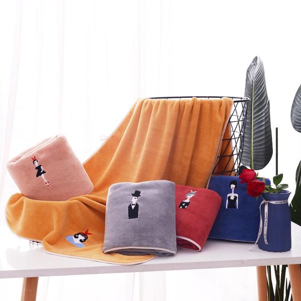 

towel customized logo coral fleece bath gift box employee beautifully packaged