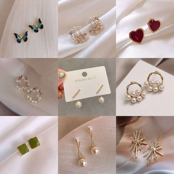 

earrings temperament net red simple tassel fairy thin female