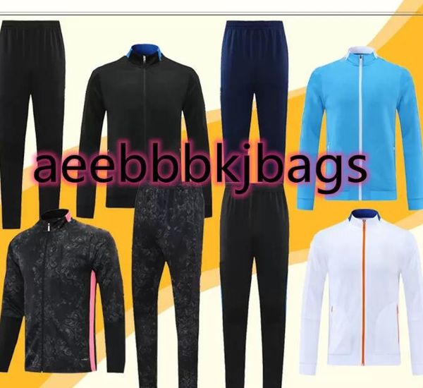 

21 22 hazard sergio ramos full zip jacket mens soccer jerseys benzema modric mariano kroos isco asensio marcelo tracksuit kit hootball shirt, Black