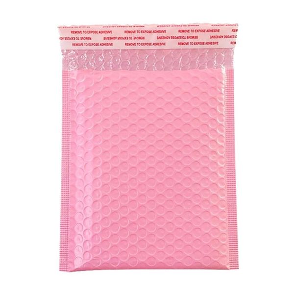 

45#50pcs bubble mailers pink poly mailer self seal padded envelopes gift bags for magazine lined pink#35 storage