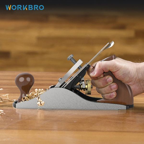 

power tool sets workbro high-carbon steel planer carpenter trimming plane knife wood cutting edge screw woodworking hand tools