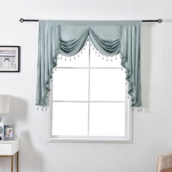 

curtain & drapes european style valance window curtains blackout head decoration for living room bedroom custom