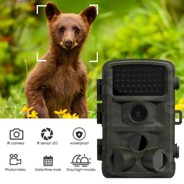 

hunting cameras dl-2 trail camera 720p 0.8s trigger tracking night vision waterproof wild life scouting home surveillance