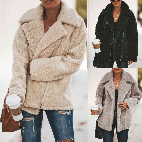 

women's wool & blends winter coats, regular clothes with a turtleneck turned down, warm 5y9b, Black