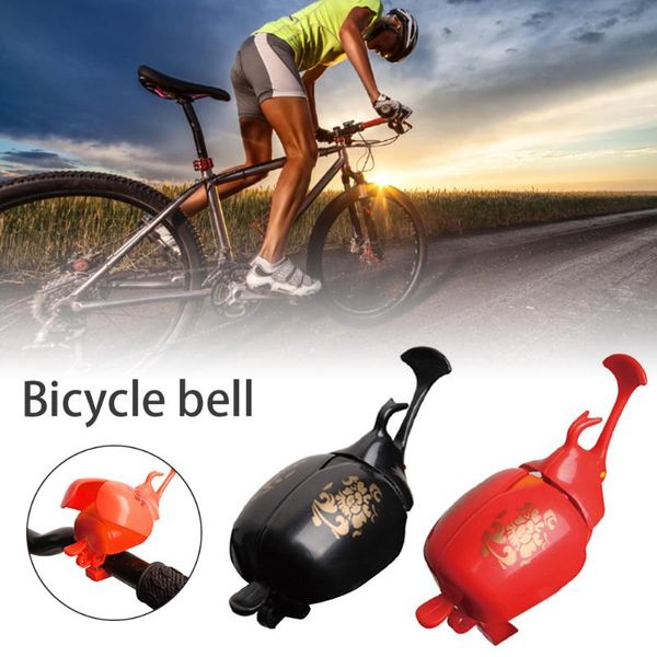 

bike horns bicycle bell horn handlebar ring loud sound cycling pc shell for safety alarm accessory 2 colors