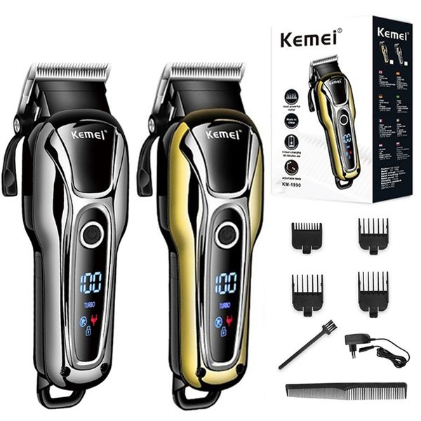 

original two speed motor professional hair trimmer for men hairdressing kemei hair clipper pro electric hair cutting machine