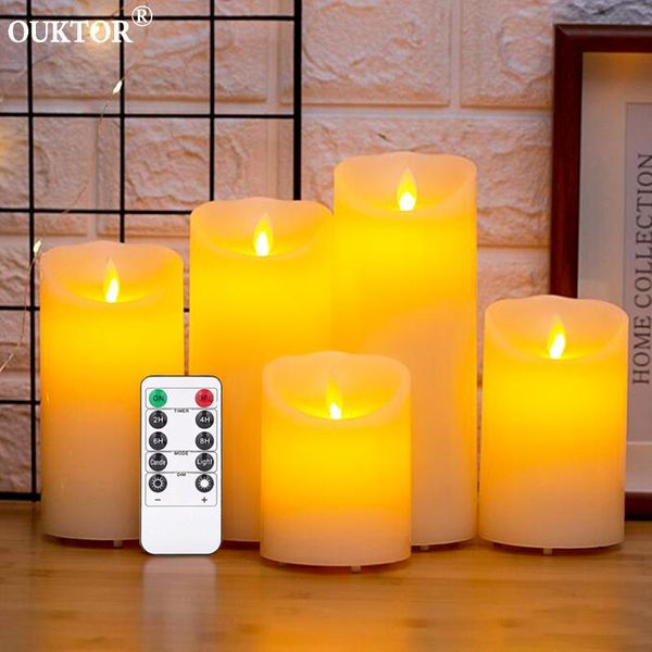 

candles light flameless led tea lights remote control timer battery powered for home wedding party christmas decoration lamp