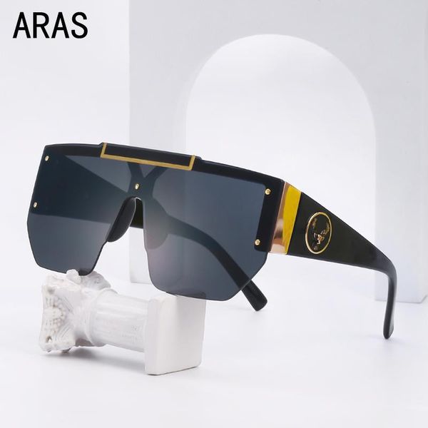 

sunglasses vintage one-piece square goggle men cool classic big frame windproof sun glasses designer eyewear lunettes, White;black