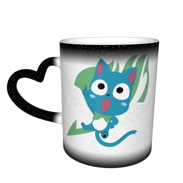 

mugs fairy tail mug cafe the changes color creative cool porcelain cups