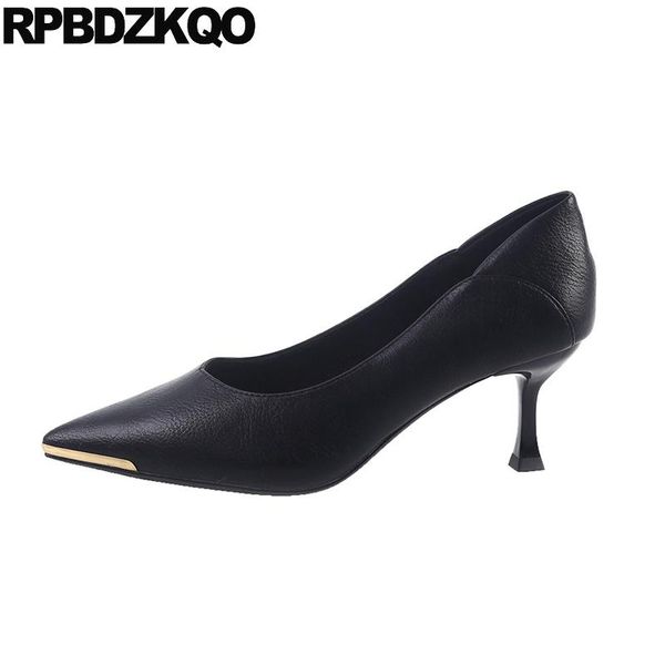 

dress shoes nude medium heels high size 4 34 casual stiletto luxury women pumps pointed toe 2021 designer black scarpin slip on thin