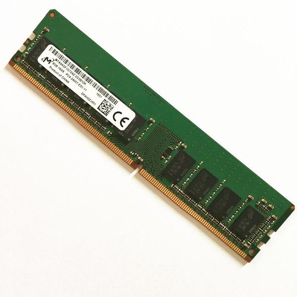 

rams micron ddr4 ecc ram 8gb 2400mhz 1rx8 pc4-2400t-ed1-11 server memory desktop