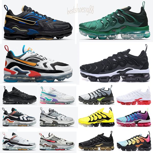 

tn plus evo mens run shoes blue evolution of icons infrared multi-color triple black white wolf grey anthracite men women trainers sports sn