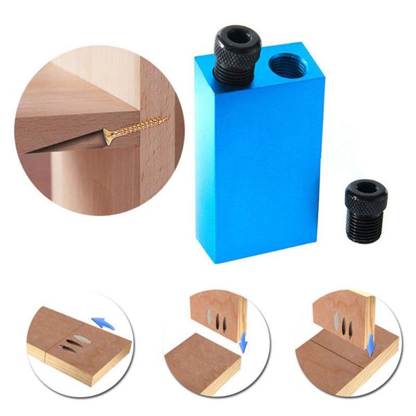 

professional hand tool sets adjust wood cutter kit set woodworking oblique hole locator drill bits 15 degree guide puncher