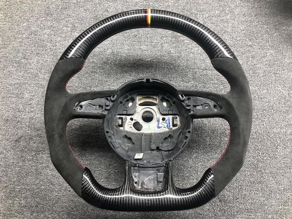 

car organizer private custom carbon fiber steering wheel for a4 a5 a6 a7 s5 a1 a3 q5 alcantara leather