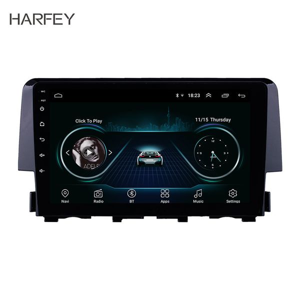 Автомобильный DVD Radio Player для Honda Civic 2016 9 