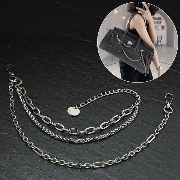 

fashion margin good chain hanging accessories list buy small bag pendant decoration replace metal shoulder strap military cloth parts &, Black