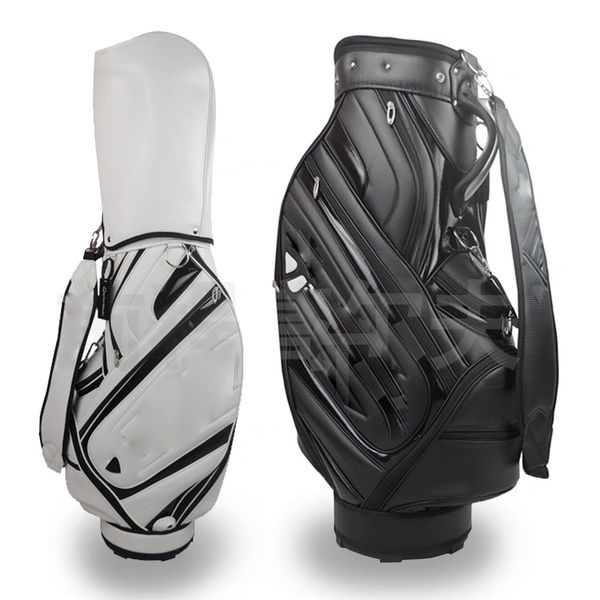 

luxury sports 3 star golf wood irons putter clubs bag graphite shaft and headcover flower pattern boxes bags duffle leather shaft customizat