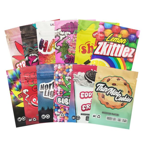 

7x10 cm zip lock pouches bag aluminum mylar bag custom logo storage bags printed bag