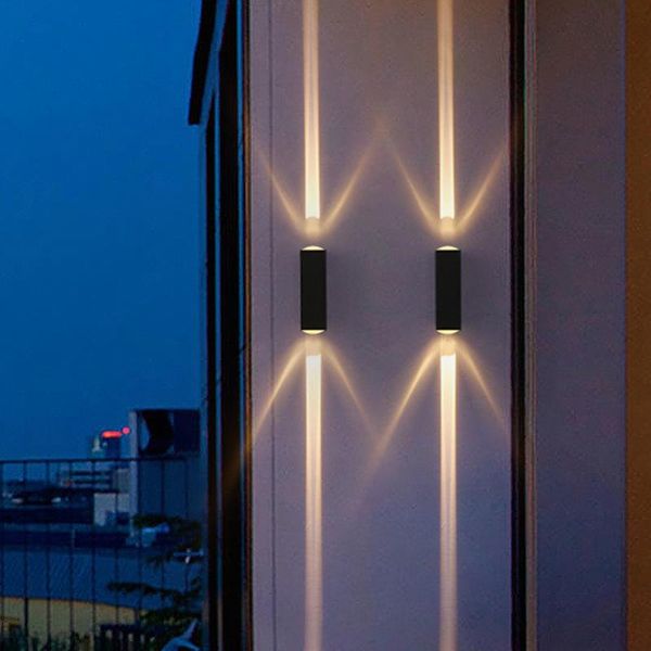 

outdoor wall lamps lamp waterproof courtyard double led washer creative corridor staircase exterior door