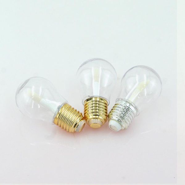 

storage bottles & jars 10-300pcs cute light bulb shape empty lip gloss tube clear mini refillable diy cosmetics lipstick containers