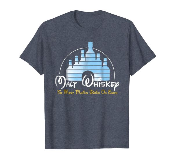 

Malt Whiskey Shirt, Most Magical Drink Funny Parody T-Shirt, Mainly pictures
