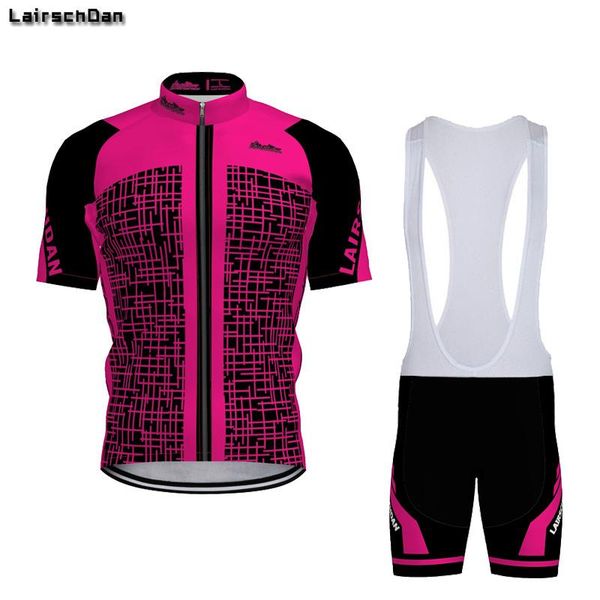 

lairschdan uniforme ciclismo hombre 2021 funny cycling jersey set outdoor sportwear bike clothing women bib short kit racing sets, Black;blue