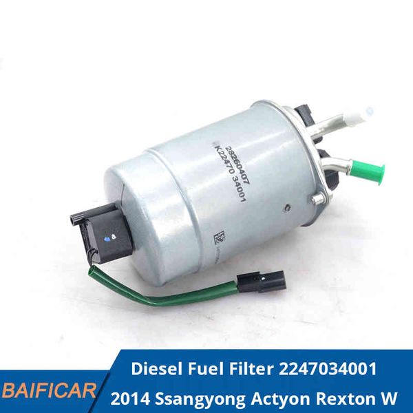 Baificar Brand New Genuine Filtro Del Carburante Diesel 2247034001 Per Il 2014 Ssangyong Actyon Rexton W Stavic 2.0T Korando C